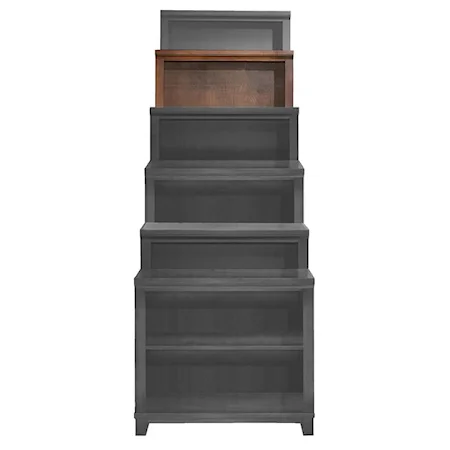 72-Inch Open Bookcase